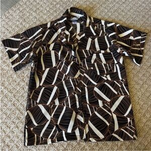 KIDS MANUHEALI’I ALOHA SHIRT SIZE LARGE